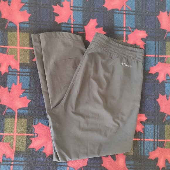 Columbia Pants - Columbia Black Lightweight Joggers with Elastic Waistband